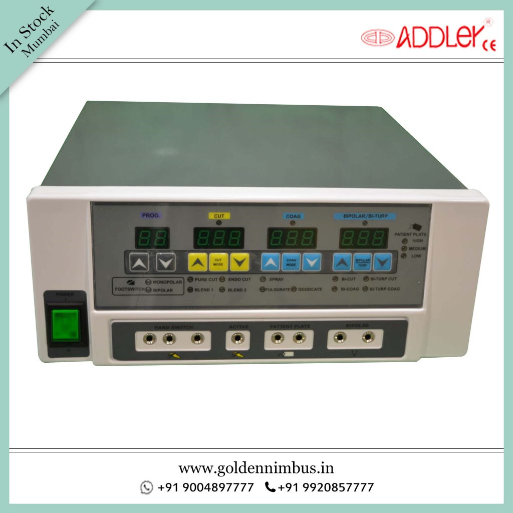 This image is about Addler Cautery Machine with Bipolar, Monopolar & TURP