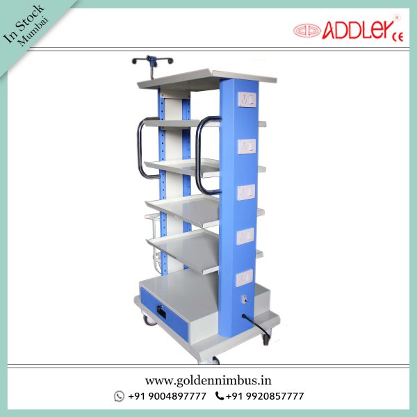This image is about Addler Endoscopy Trolley Cart