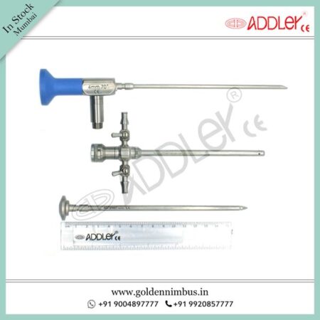 This image is about Stryker 4mm 70 Degree Arthroscope with Arthroscopy Sheath