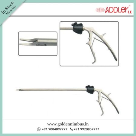 This image is about Single Action Laparoscopy Clip Applier