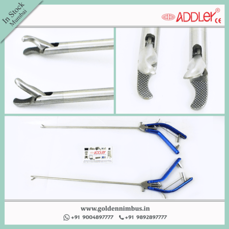 This image is about Straight Laparoscopy V Type Needle-Holder