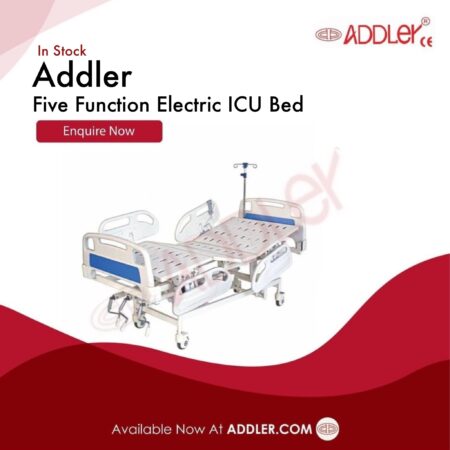 This image is about Five Function Electric ICU Bed