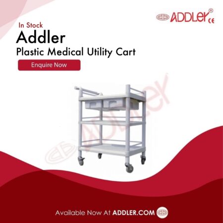 This image is about Plastic Medical Utility Cart