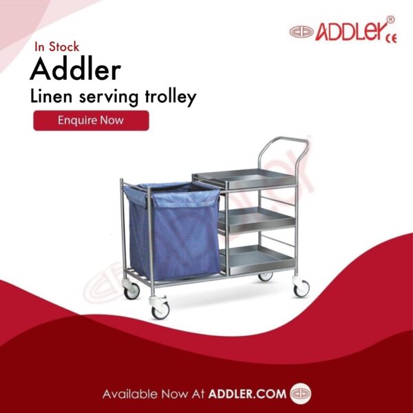 This image is about Linen Serving Trolley