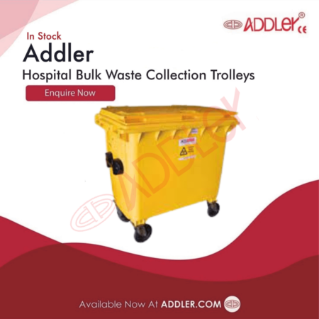 Tis image is about Hospital Bulk Waste Collection Trolleys