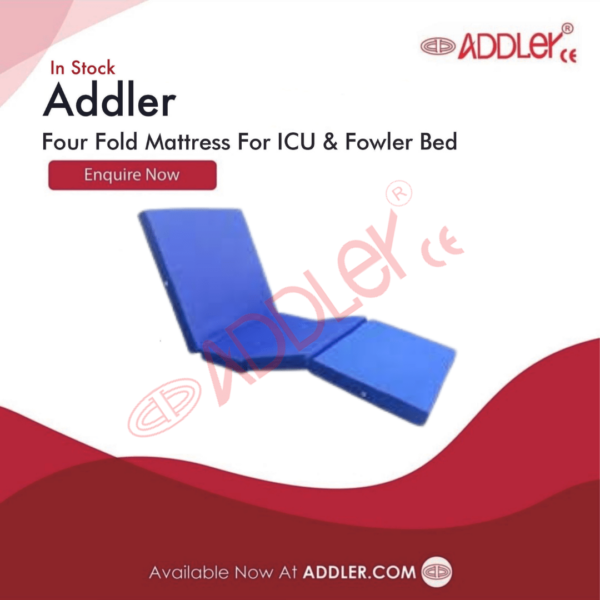 This image is about Four Fold Mattress For ICU And Fowler Bed