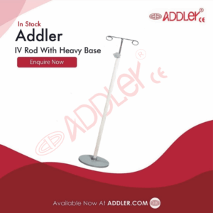 IV Rod With Heavy Base