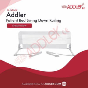 Patient Bed Swing Down Railing