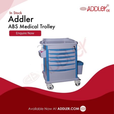 This image is about ABS Medicine Trolley