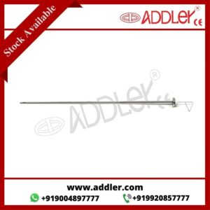 ADDLER Laparoscopy Bhandarkar Knot Pusher 3MM With Reducer 5 MM Laparoscopic