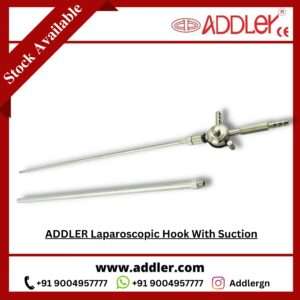 ADDLER Laparoscopic Hook With Suction
