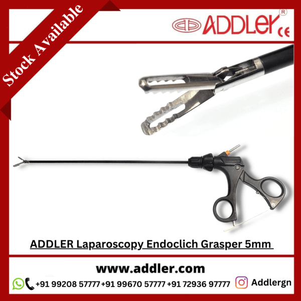 Laparoscopy 5mmEndoclich Grasper