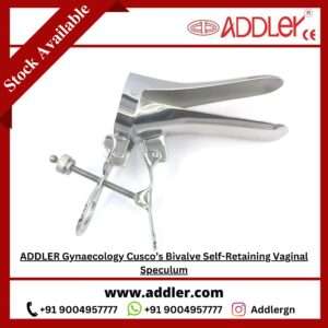 ADDLER Gynecology Cusco’s Bivalve Self-Retaining Vaginal Speculum